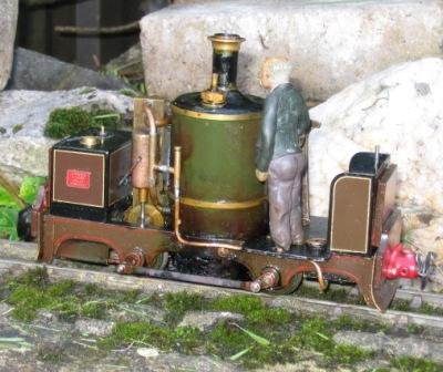 A vertical boiler loco by Colin Binnie